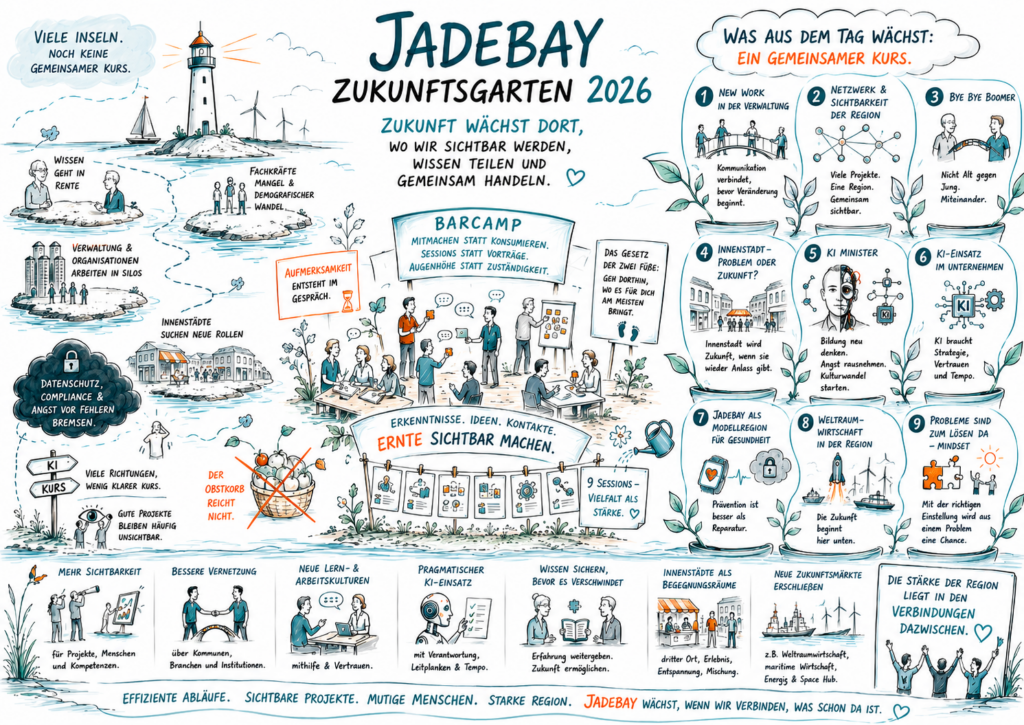 GraphicRecording Zusammenfassung