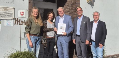 Bescheidübergabe Zukunftsregion JadeBay KIProSo